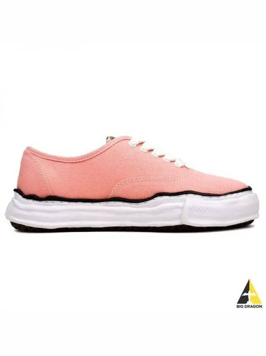 Baker OG Sole Canvas Low Top Sneakers Pink - MIHARA YASUHIRO - BALAAN 2