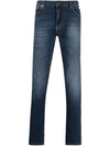 Men's Slim Fit Jeans Blue - EMPORIO ARMANI - BALAAN 1