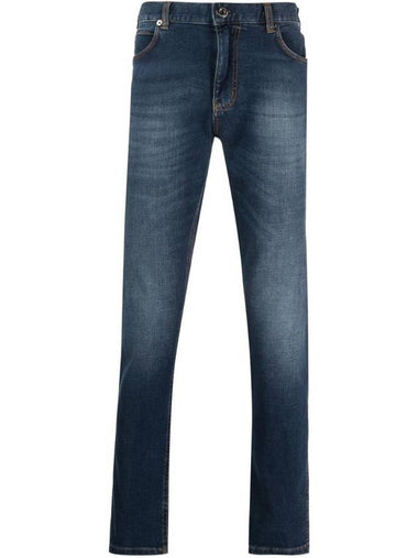 Men's Slim Fit Jeans Blue - EMPORIO ARMANI - BALAAN 1