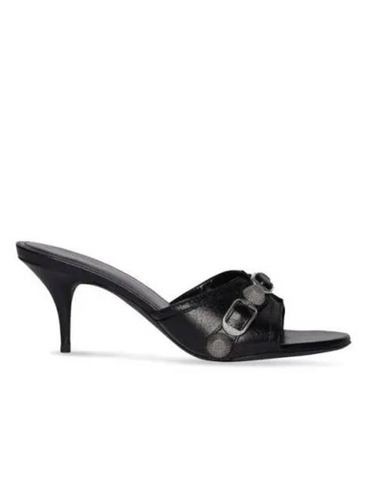 cagol sandals heels black - BALENCIAGA - BALAAN.