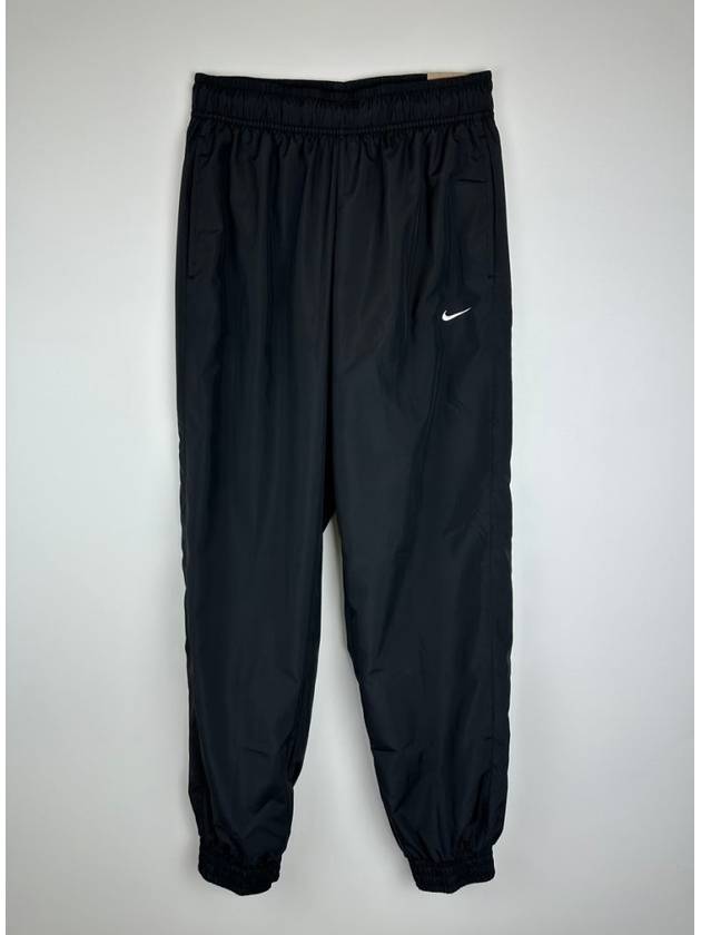 Sportswear Classic Woven Uv Mid-Rise Loose Jogger Track Pants Black - NIKE - BALAAN 2