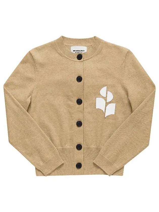 CA0040FA A1X05E 50CM Newton Logo Women s Cardigan - ISABEL MARANT - BALAAN 5