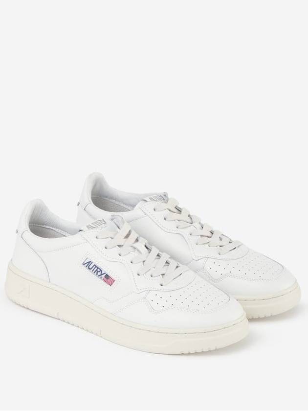 Medalist Leather Low Top Sneakers White - AUTRY - BALAAN 4