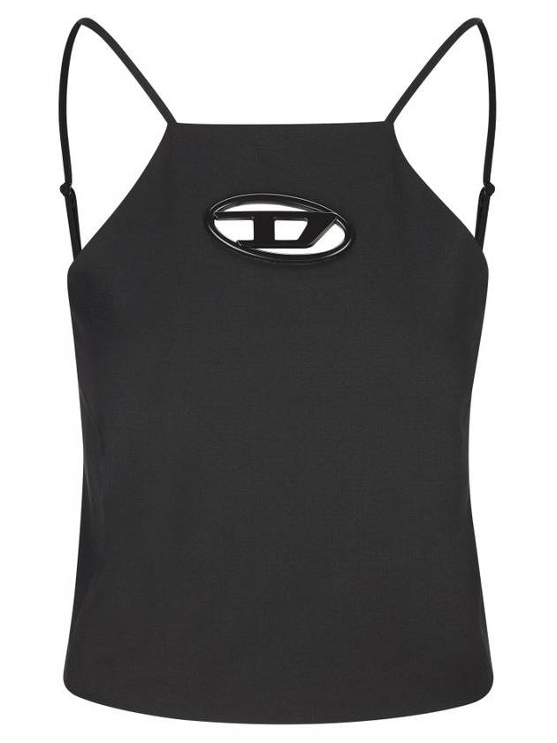 T Wilit Cool Wool Stretch Knit Sleeveless Black - DIESEL - BALAAN 2