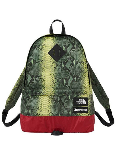 x The North Face Snakeskin Lightweight Day Pack Green - SUPREME - BALAAN 1