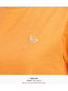 Baby Fox Patch Regular Short Sleeve T-Shirt Orange - MAISON KITSUNE - BALAAN 7