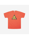 ACG Giant Logo Short Sleeves T-Shirt Habanero Red - NIKE - BALAAN 1