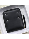 Stitch Zip Around Medium Half Wallet Black - MAISON MARGIELA - BALAAN 3