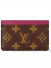 Monogram Card Wallet Fuchsia Brown - LOUIS VUITTON - BALAAN 2