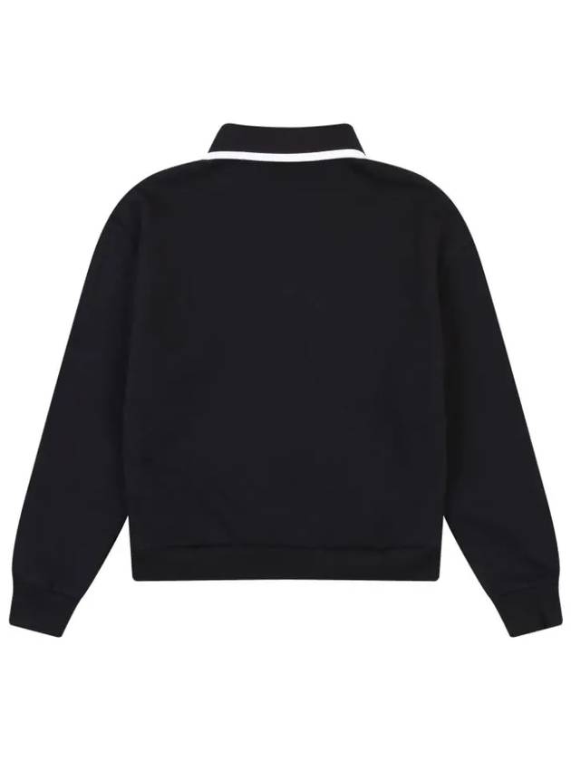 loose fit half zip-up t-shirt OF9103LBNAVY - ONOFF - BALAAN 3