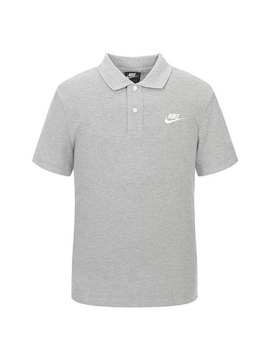 Sportswear City Edition Matchup Short Sleeve Polo Shirt Grey - NIKE - BALAAN 1