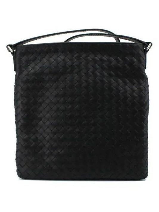 Intrecciato Cross Bag Black - BOTTEGA VENETA - BALAAN 2