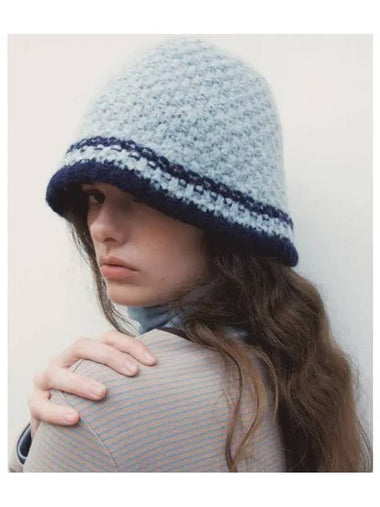 WINTER BUCKET HAT STORM BLUE - BENSIMON - BALAAN 1