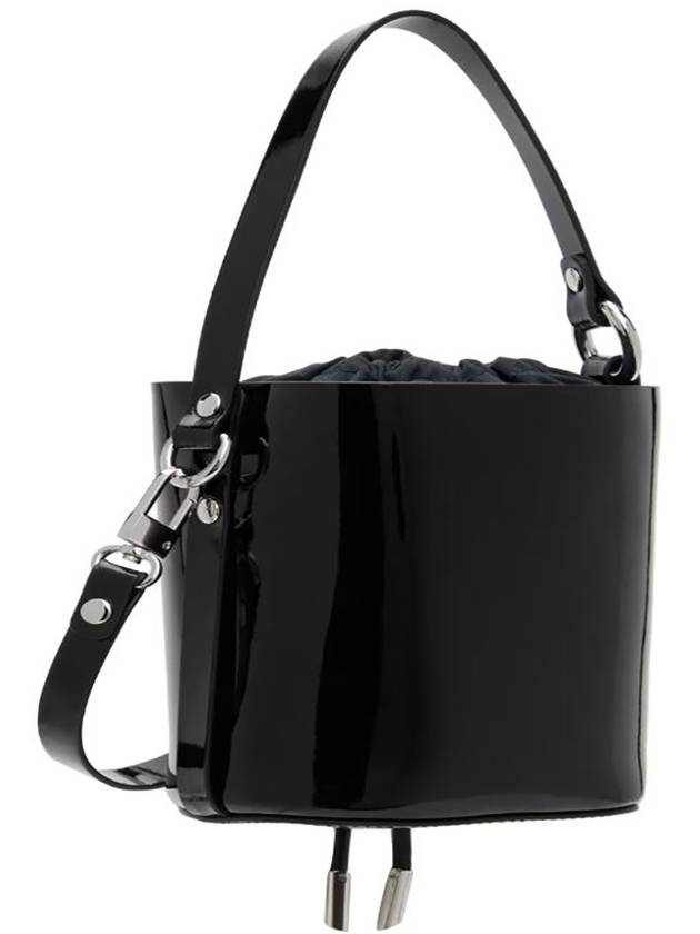 Daisy drawstring bucket bag black 4C030005WL008IN403 - VIVIENNE WESTWOOD - BALAAN 4