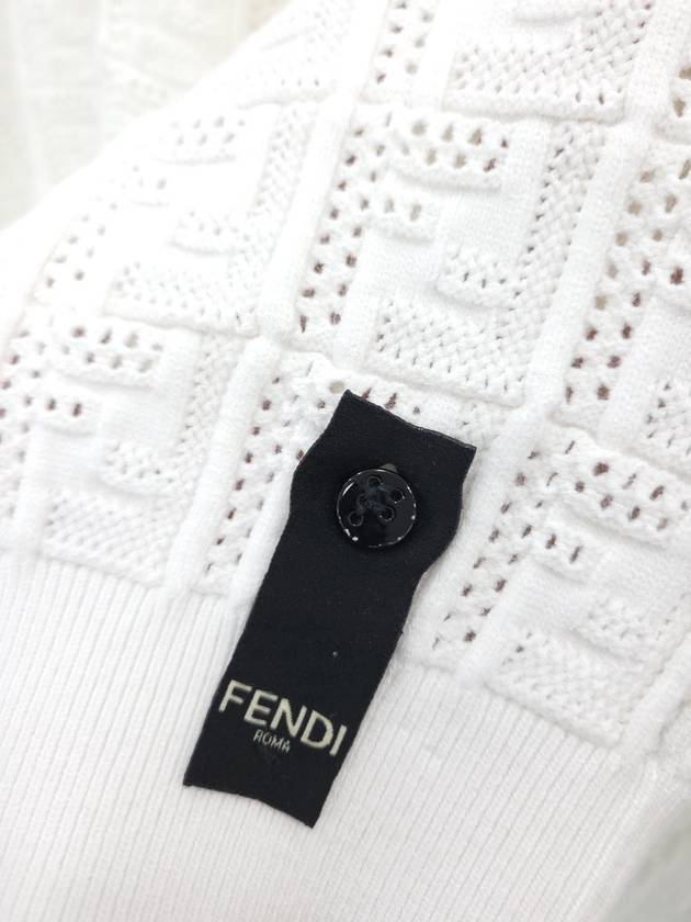 Knit White FZY431 AF83 54 - FENDI - BALAAN 4