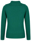 Cash mink whole garment collar neck knit MK3WP304 - P_LABEL - BALAAN 7