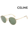 Sunglasses CL40100U 32N Round Metal Men Women - CELINE - BALAAN 1