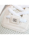 Fabric Laminated Low Top Sneakers Ivory White Gold - CHANEL - BALAAN 8