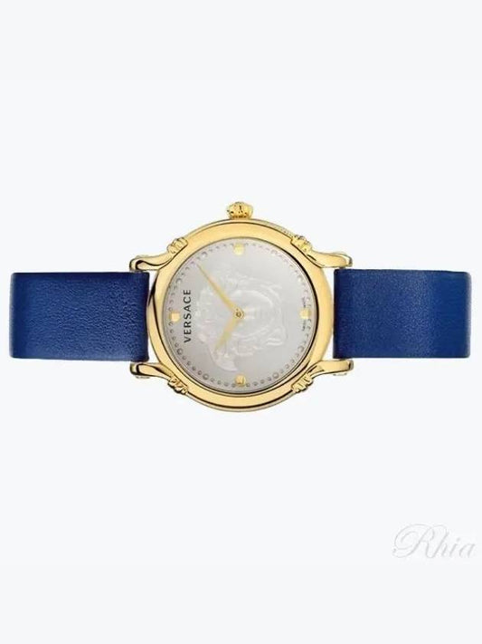 VEPN00420 Safety Pin Women s Leather Watch - VERSACE - BALAAN 1