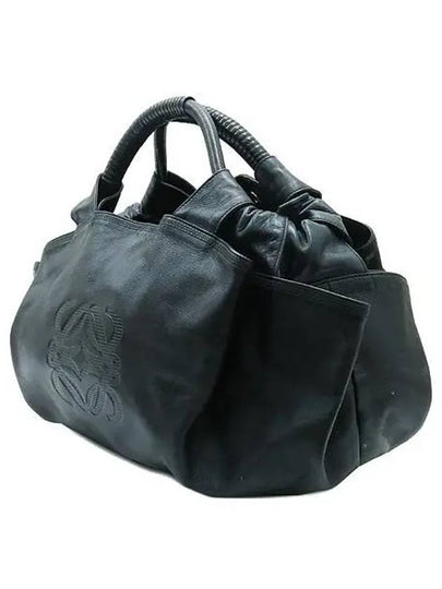 Black Lambskin Nappa Brisa Tote Bag - LOEWE - BALAAN 2