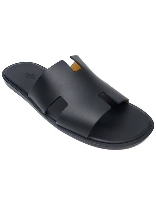 Izmir Sandal Calfskin & Noir - HERMES - BALAAN 3