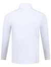 Men's Golf Daytona Tech Interlock Slim Fit Pullover Long Sleeve T-Shirt White - G/FORE - BALAAN 6