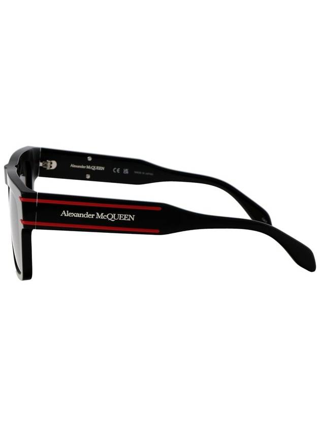 Sunglasses AM0397S 003 003 BLACK BLACK GRAY - ALEXANDER MCQUEEN - BALAAN 4