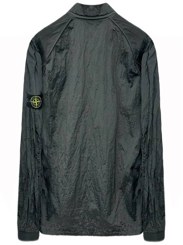 Nylon Metal Overshirt Zip-Up Jacket Dark Grey - STONE ISLAND - BALAAN 3