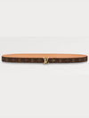 LV Iconic Reversible 20MM Leather Belt Brown - LOUIS VUITTON - BALAAN 2