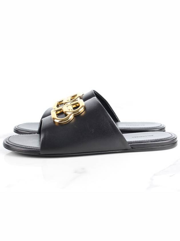 Gold logo mule slippers 36 - BALENCIAGA - BALAAN 5