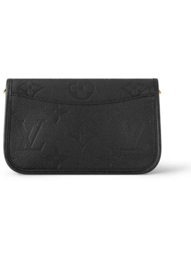 Diane Monogram Leather Shoulder Bag Black - LOUIS VUITTON - BALAAN 4