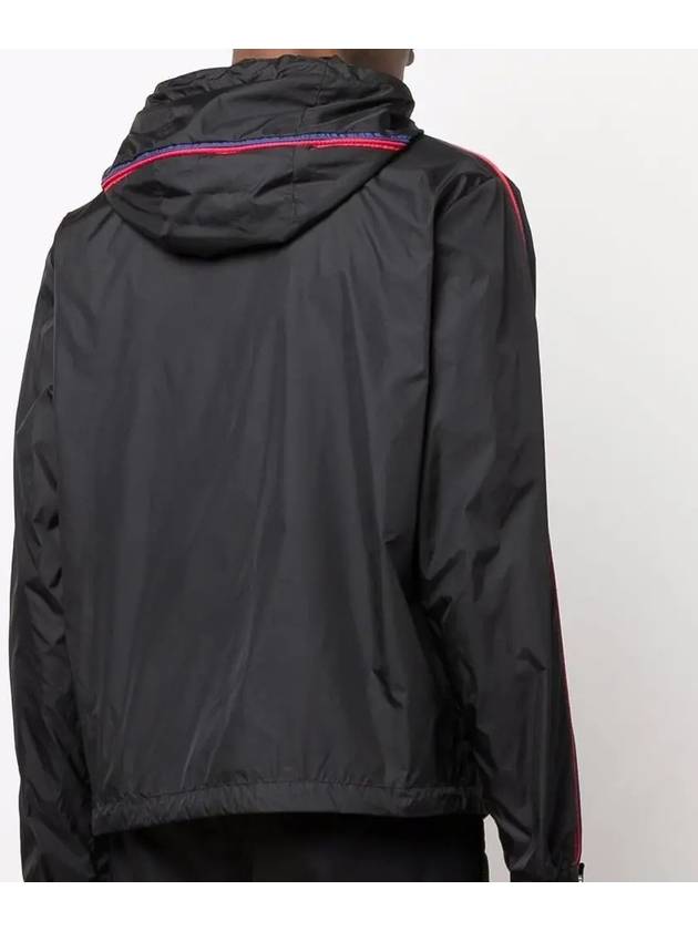 Men's Hattab Hooded Jacket Black - MONCLER - BALAAN 5