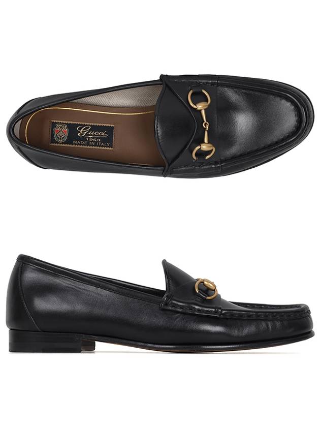 1953 Horsebit Leather Loafers Black - GUCCI - BALAAN 2