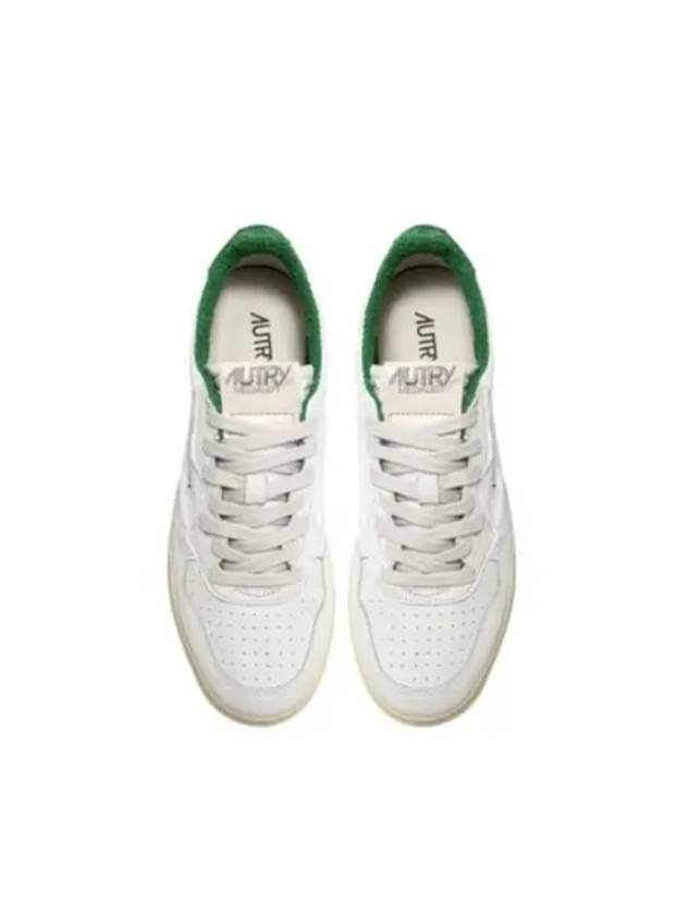 Medalist Green Tab Low Top Sneakers White - AUTRY - BALAAN 5