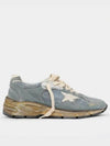 Dad Mesh Suede Tab Low Top Sneakers Blue - GOLDEN GOOSE - BALAAN 2