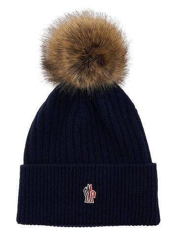 Grenoble Pom Pom Beanie 3B00019 M1213 750 - MONCLER - BALAAN 1