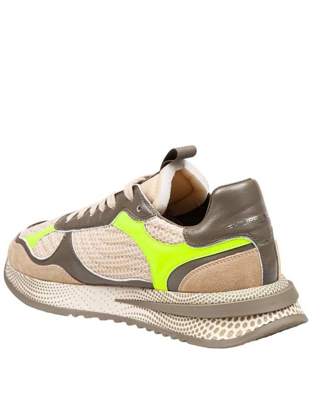 Philippe Model Mesh, Suede And Calfskin Sneaker - PHILIPPE MODEL - BALAAN 3