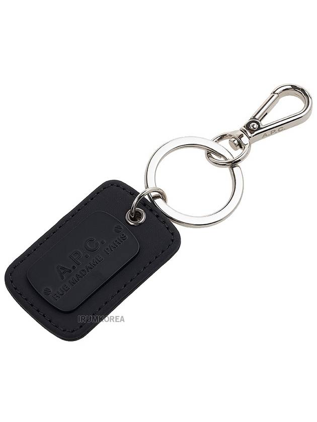 Clefs Miles Logo Keyring Black - A.P.C. - BALAAN 11