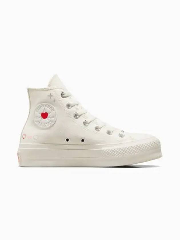 Chuck Taylor All Star Lift Platform Y2K High Top Sneaker White - CONVERSE - BALAAN 2