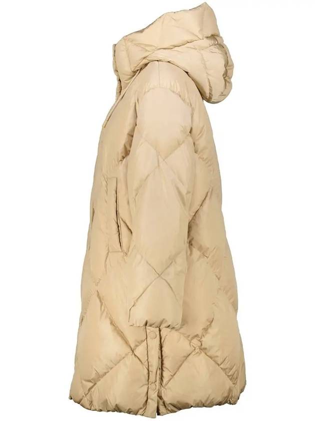 GUELFO long padded jacket beige 2425496092 001 - MAX MARA - BALAAN 3