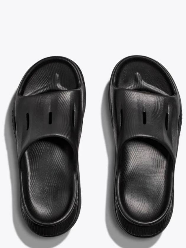 Ora Recovery Slide 3 Slippers Black - HOKA ONE ONE - BALAAN 5