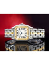 Panda Medium Bezel Diamond Women s Combi Watch - CARTIER - BALAAN 7