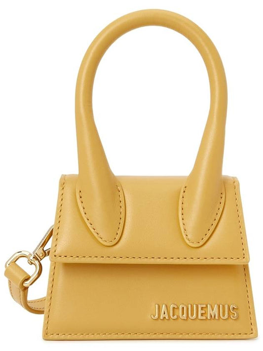 Le Chiquito mini tote bag yellow - JACQUEMUS - BALAAN.