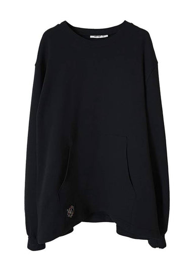 U Sweatshirt 006 Black USW00201 - AFLAF - BALAAN 1