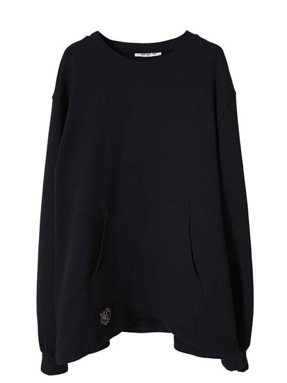 U Sweatshirt 006 Black USW00201 - AFLAF - BALAAN 2