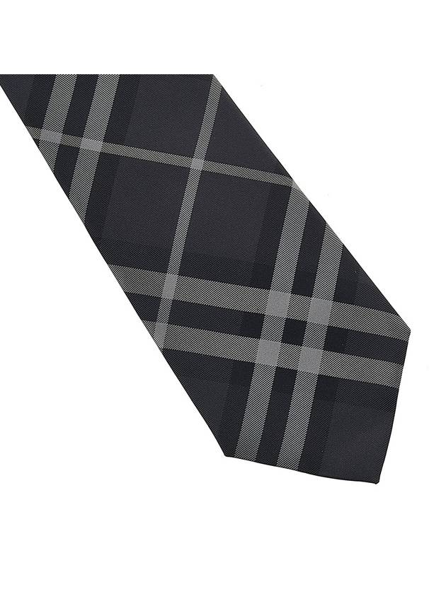 Classic Cut Vintage Check Silk Tie Grey - BURBERRY - BALAAN 6