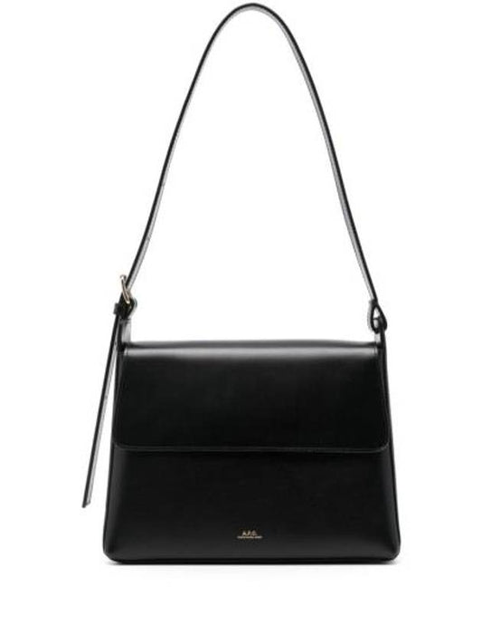 Virginie Flap Shoulder Bag Black - A.P.C. - BALAAN 1