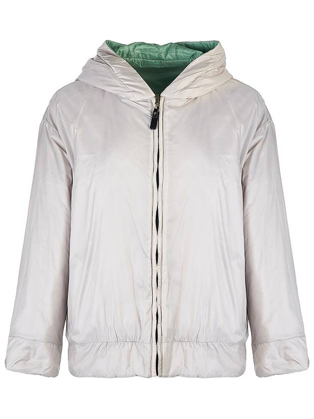 Women s The Cube Hooded Reversible Jacket GREENBOX 037 - MAX MARA - BALAAN 5