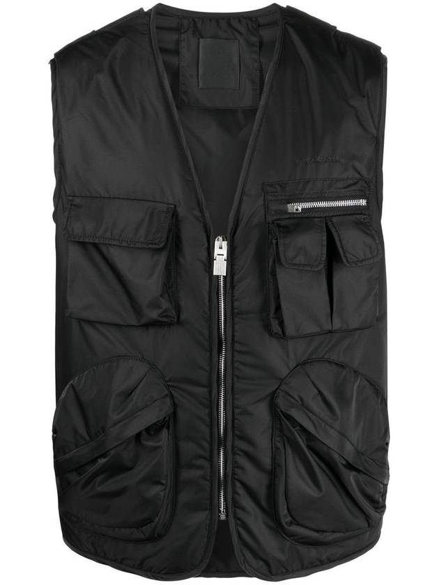 Men's Multipot Nylon Vest Black - GIVENCHY - BALAAN 2