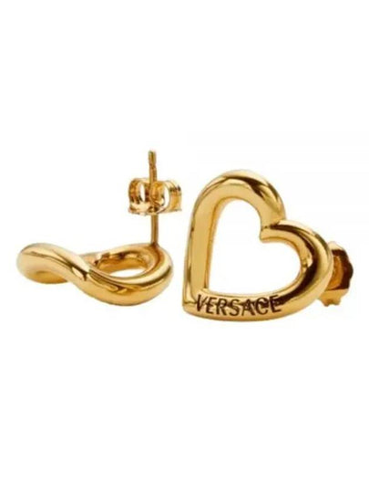 Heart Earrings Gold - VERSACE - BALAAN 2